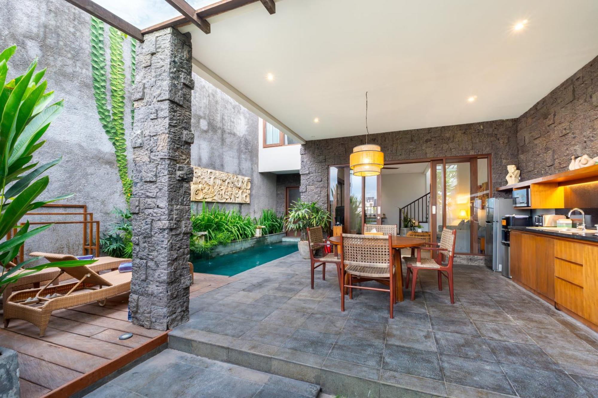 Angan-Angan Villas Canggu  Luaran gambar