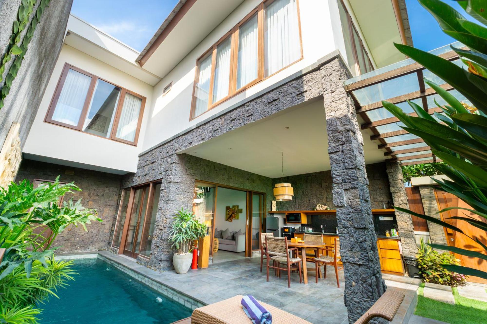 Angan-Angan Villas Canggu  Luaran gambar