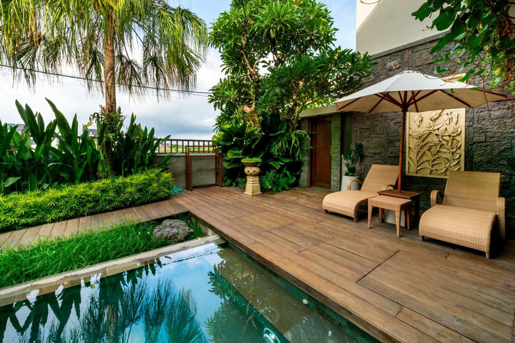 Angan-Angan Villas Canggu  Luaran gambar